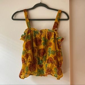 Anthropologie Sunflower Top (M)